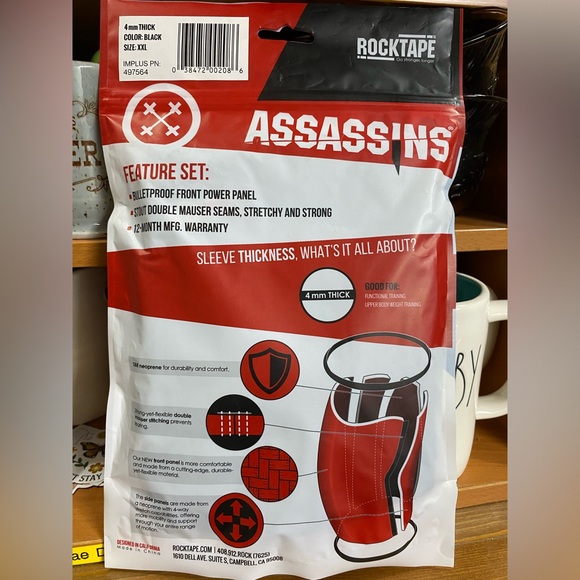 Brand new Rocktape Assassins Elbow sleeves XXL - Picture 7 of 8